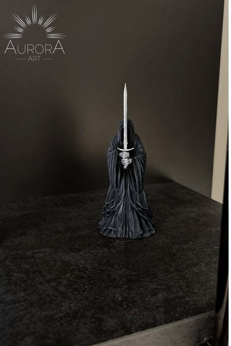 Premium Nazgûl Figürü - Yüzüklerin Efendisi Temalı Koleksiyonluk El Boyama Biblo