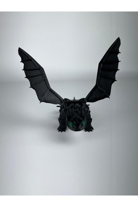 Dişsiz (toothless) Ejderhanı Nasıl Eğitirsin Hareketli Figürü - 20 Cm ( 1 Adet siyah ) hayatvesanat