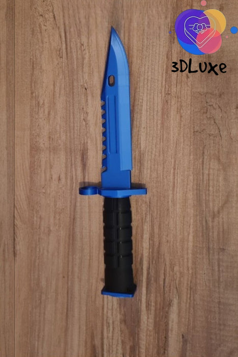 Cs:go M9 Bayonet Bıçak Mavi Figür (KESİCİ DEĞİLDİR)