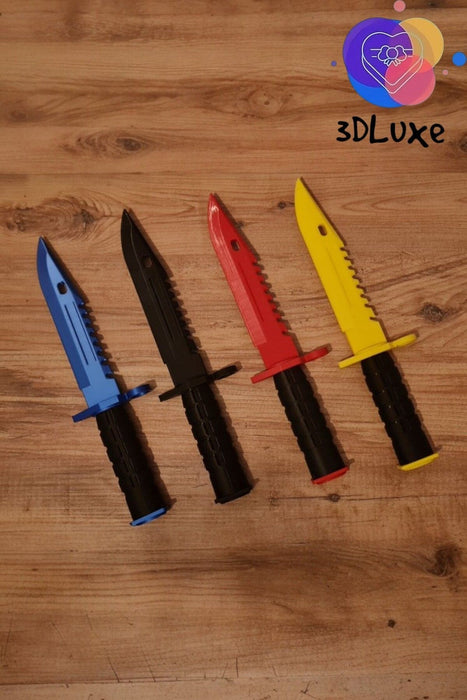 Cs:go M9 Bayonet Bıçak Mavi Figür (KESİCİ DEĞİLDİR)