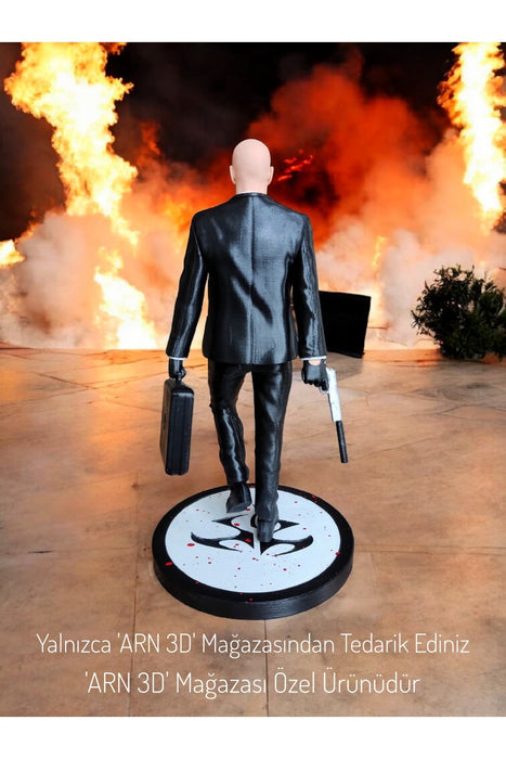 Hitman Dekoratif Figür (Agent 47)