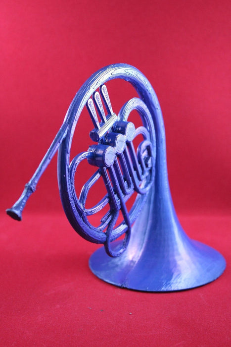 Hımym Mavi Fransız Kornosu Biblo Büst Figür 16 Cm