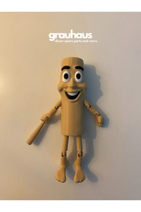 Tung Tung Sahur Figürü 20 CM Hareketli Oyuncak Figür