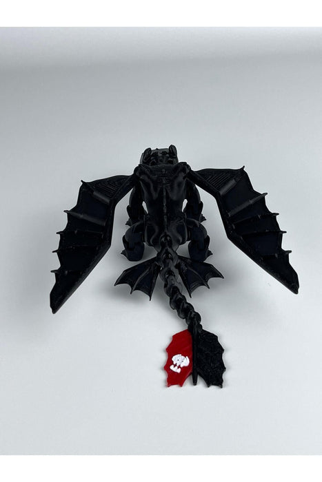 Dişsiz (toothless) Ejderhanı Nasıl Eğitirsin Hareketli Figürü - 20 Cm ( 1 Adet siyah ) hayatvesanat