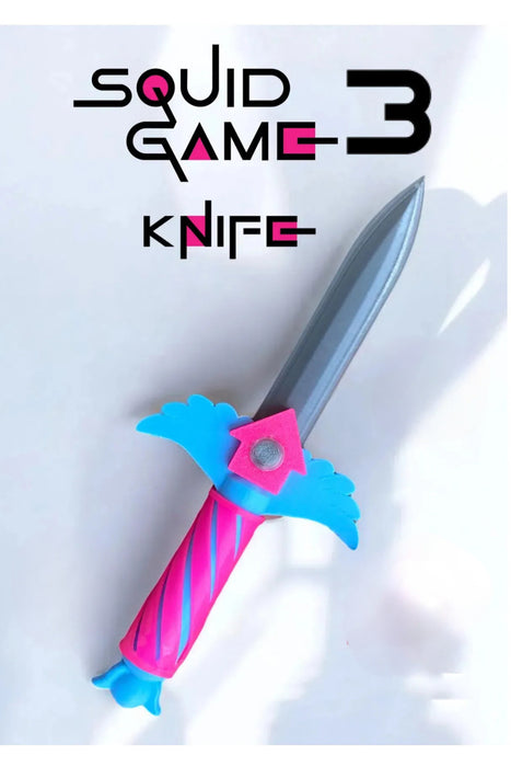 Squid Game 3 Bıçak Figürü