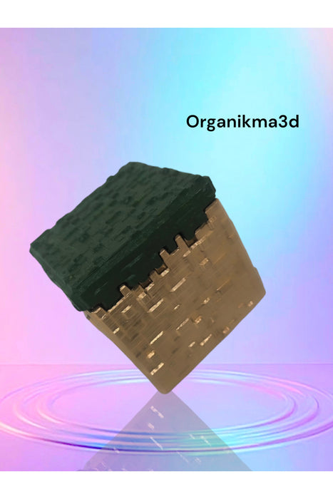 Minecraft Çim Blok Dekor Yeşil 11cm CNQRKGMF4795