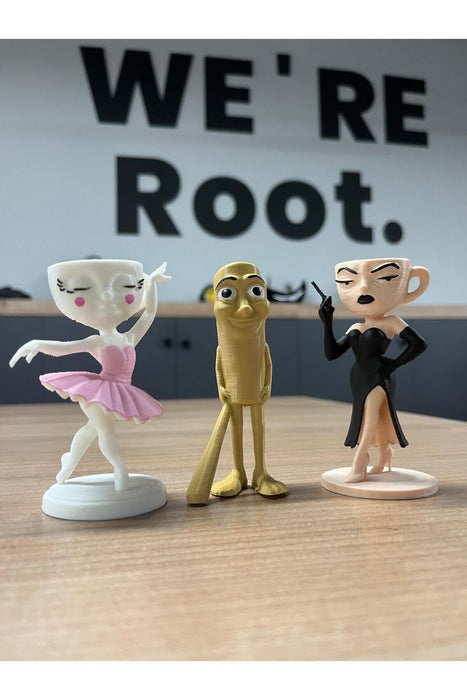 Ballerina Cappuccino Brainrot Figür Tiktok Ai Karakter Tung Tung Sahur Sevgilisi Meme Figür