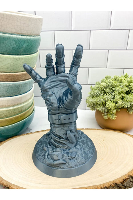 Zombi Eli Şeklinde Dekoratif Kol Tutucu, Joystick Kumanda Standı, Xbox / Ps4 / Ps5 Uyumlu