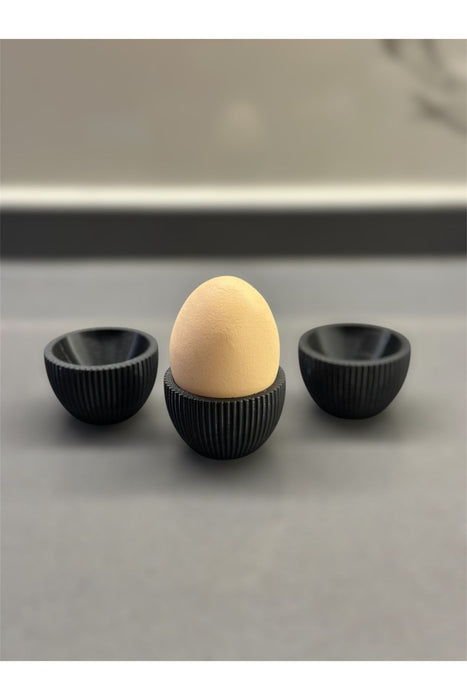 3'LÜ MODERN YUMURTALIK BEYAZ