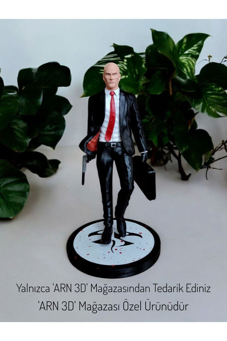 Hitman Dekoratif Figür (Agent 47)
