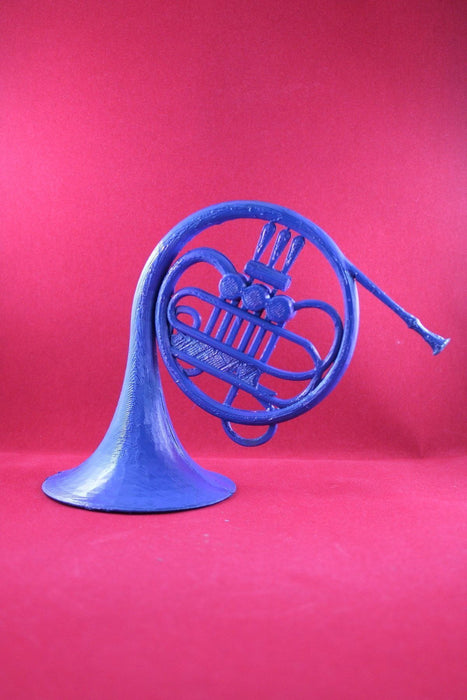 Hımym Mavi Fransız Kornosu Biblo Büst Figür 16 Cm