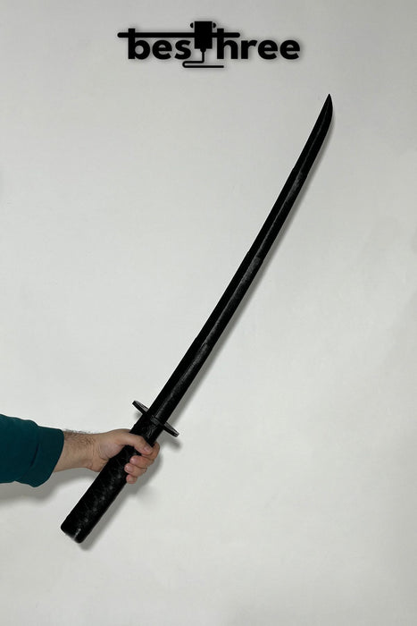 Katlanabilir Katana  90CM  Siyah Renk  (COLLAPSİNG KATANA)