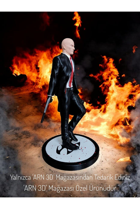 Hitman Dekoratif Figür (Agent 47)