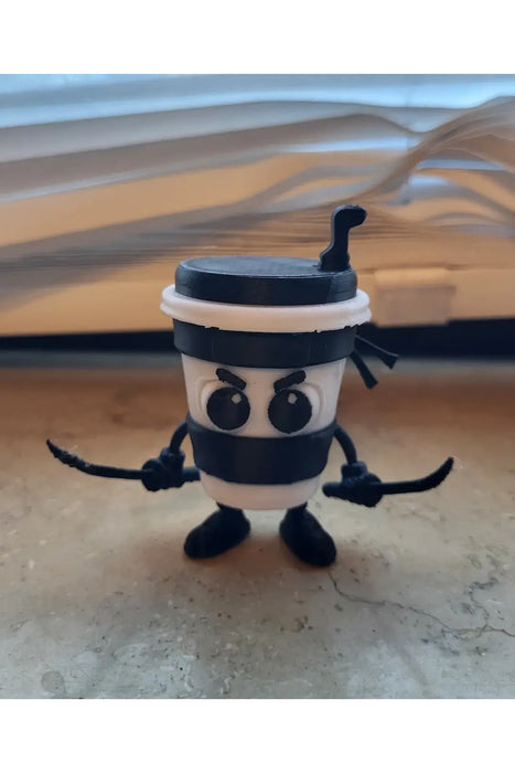 Cappuccino Assassino Figür Tung Tung Tung Sahur Karakteri Brainrot Figür