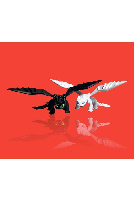 Toothless Ejderhanı Nasıl Eğitirsin Hareketli Figürü Beyaz (IŞIĞIN ÖFKESİ) - 20 Cm