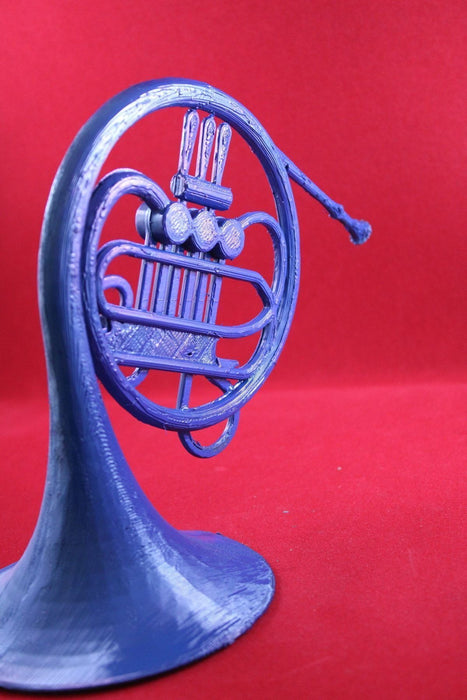 Hımym Mavi Fransız Kornosu Biblo Büst Figür 16 Cm