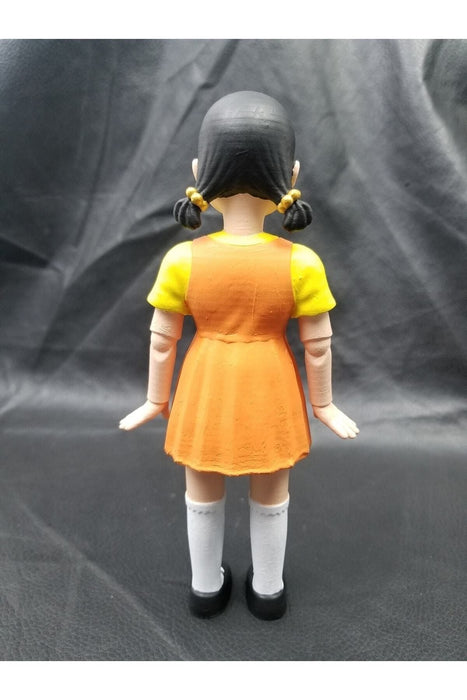 Squid Game Dev Bebek Figür 20 cm Büyük Boy