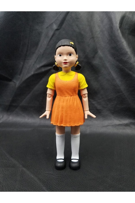 Squid Game Dev Bebek Figür 20 cm Büyük Boy