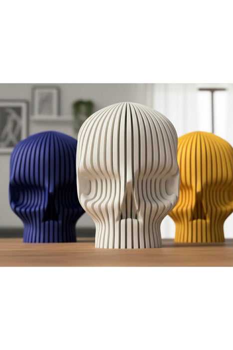 Kafatası obje (tealight mum uyumlu)