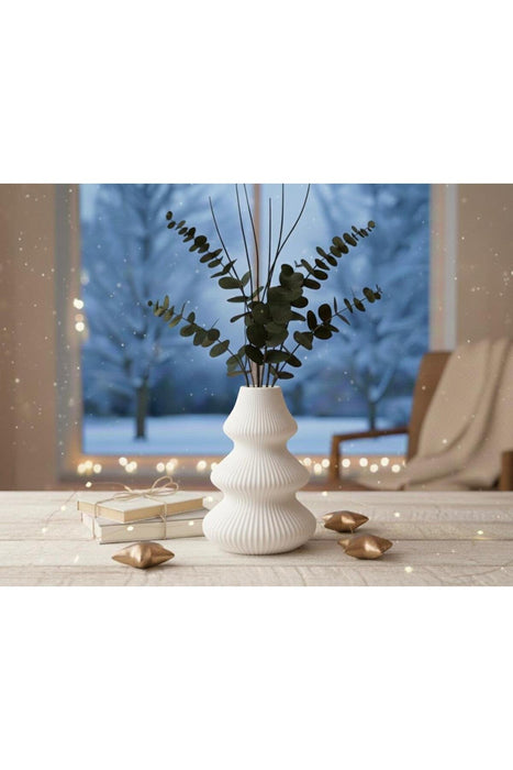 Modern Noel Ağacı Vazosu 15 cm