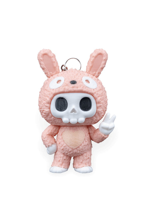 Skubbies Koleksiyonu - Sevimli 3D Baskı Figürlü Anahtarlık 10 CM