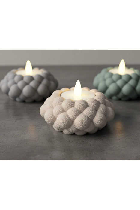 Balkabağı Tealight Mumluk 80x46 Mm