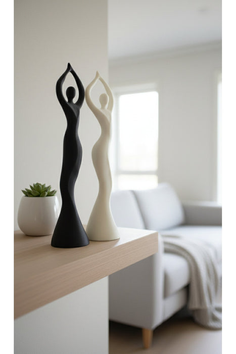 Dan eden kadın biblo 15 CM