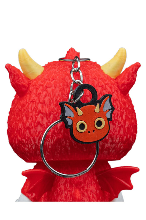 Skubbies Koleksiyonu - Sevimli 3D Baskı Figürlü Anahtarlık 10 CM