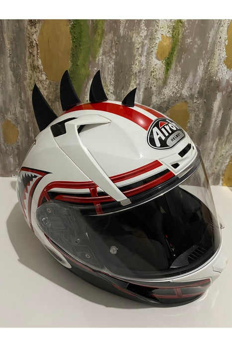Motosiklet Kask Dikeni Kask Aksesuarı Kask Sivri Uçlar - Dikenli Görünüm Kask Aparat