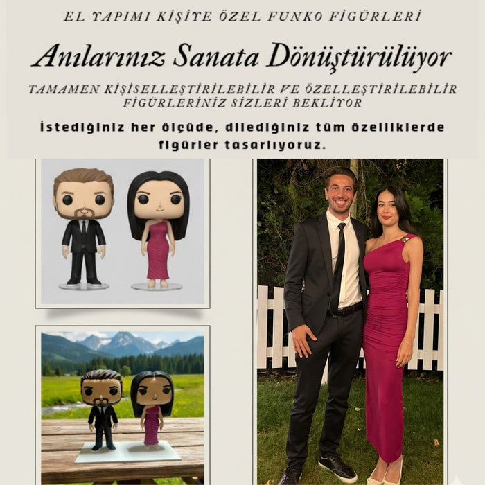 Anılarınızı Ölümsüzleştirin: El Boyaması Kişiye Özel Funko Figürleri